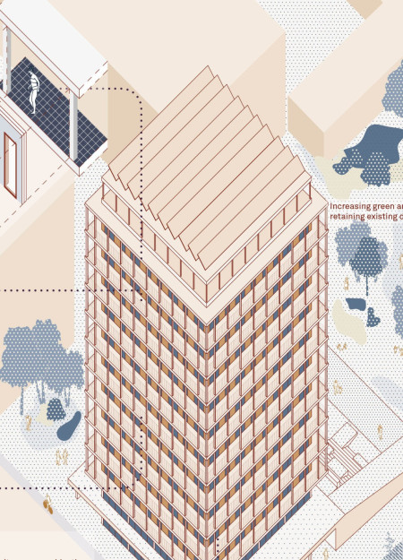 Transforming Petrol Stations into Modular Housing Blocks