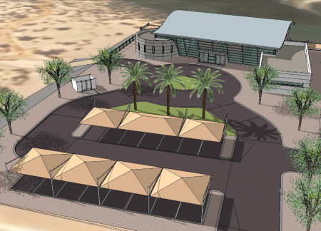 Operable Windows and Outdoor Terrace in a Versatile Community Hub