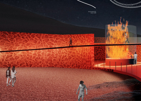 Cultural Pavilion Reflecting Spirituality and Heritage in Rapa Nui