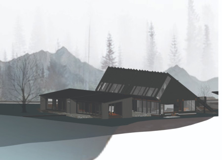 Charred Wooden Shingles and Modular Design Create a Flexible Artistic Haven