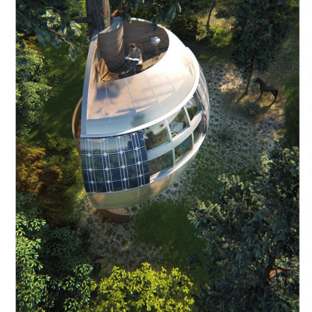 Rainwater Harvesting with Translucent Panels and Sustainable Wooden Structures