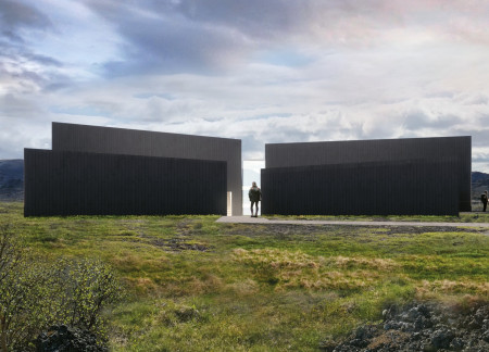 Charred Timber Facade and Viroc Cladding in a Cave-Like Cinema Experience