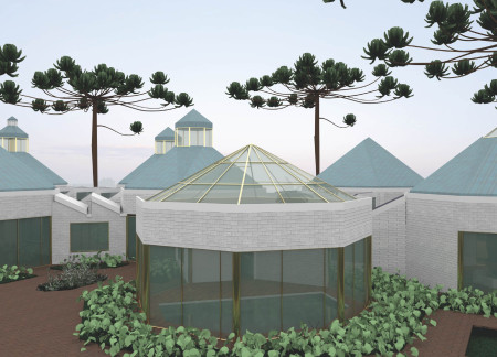 Topiary Gardens and Virtual Reality Create Healing Environments in Palliative Care Facility