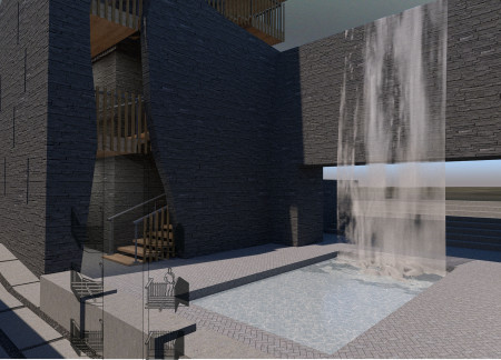 Charred Shingles and Dark Stone Integrating Tectonic Landscapes in a Visitor Center