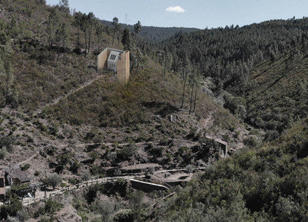 Balconies That Embrace Mountain Views with Slope-Integrated Shelters