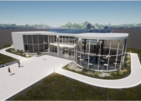 Caves and Concrete: a Pavilion Embracing Landscape Through Telescopic Views