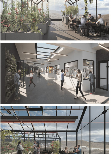 Geothermal Heating and Hydroponic Cultivation in a Sustainable Greenhouse Eatery