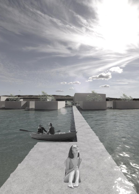 Floating Structures Enhanced by Natural Ventilation and Concrete Resilience for Coastal Living