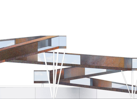 Charred Wooden Shingles and Cross-Laminated Timber Panels Unite in a Multifunctional Community Hub