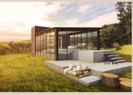 Harmonious Retreat with Natural Textures and Balanced Light