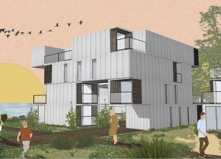 Repurposed Sea Containers for Affordable Urban Living