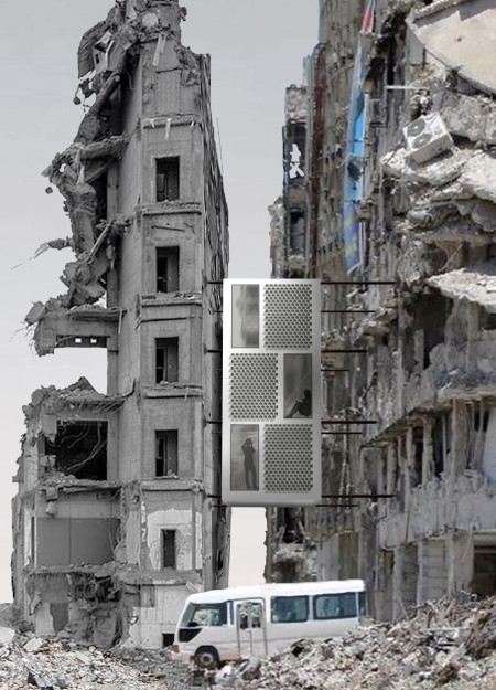 Integrating Greenery and Rainwater Collection Within a Glass Facade