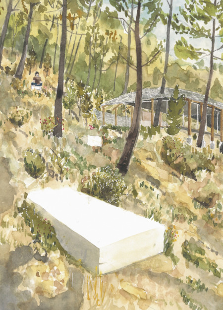 Schist and Wood Integration for Mindful Yoga Practice