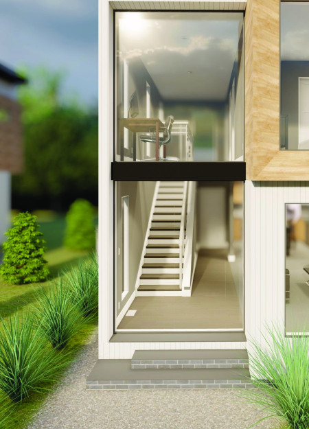 Charred Wood Shingles and Reclaimed Timber Form Sustainable Residential Living Spaces