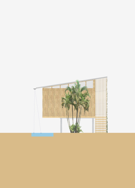 Charred Wooden Shingles and Cross-Laminated Timber Define a Sustainable Community Hub