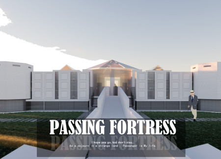 Light-Filled Memorial Crafted with Glass Bricks and White Elements