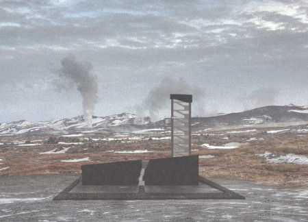 Weathered Corten Steel and Native Landscaping Enhance a Community Hub for Sustainable Engagement