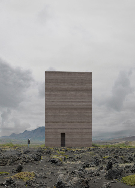 Rammed Earth Visitor Center Embraces Tectonic Landscape Dynamics
