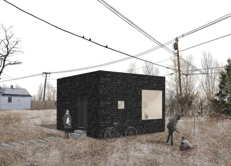 Cedar Shake Cladding and Structural Insulated Panels in Compact Urban Living