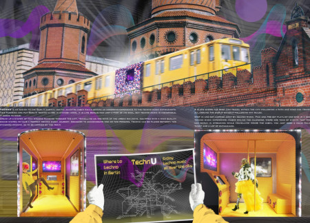 Techno Experience Cabin Within Urban Railways