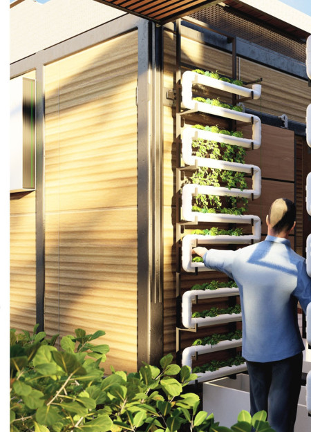 Passive Ventilation and Thermo-Acoustic Roofing in Affordable Compact Housing