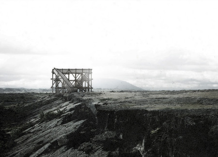 Exploring Wisdom Through Ash Wood and Runes in Icelandic Landscape
