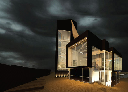 Aluminum Wings and Stone Wool Embrace in a Sustainable Visitor Center