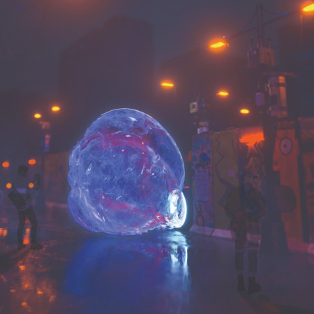 Inflatable Membrane Structure Enhanced by Light and Sound Engagement in Berlin