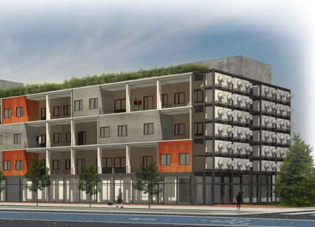 Urban Farming with Shipping Containers and Steel Structures in a Sustainable Community