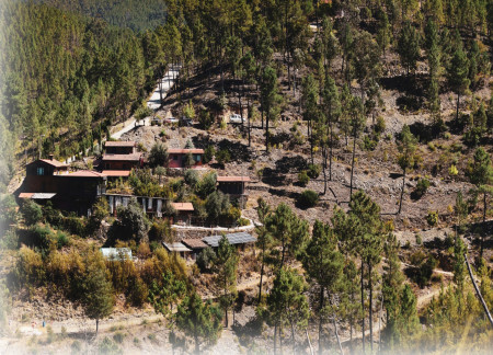 Steps Overlooking Panoramic Views in a Wellness-Focused Space