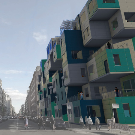 Thermal Panels and Community Engagement in Sustainable Prefabricated Living Spaces