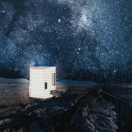 Molded Concrete Structure Captures Dynamic Light in Visitor Experience