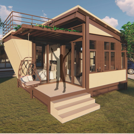 Natural Airflow and Steel Framework Enhancing Community Living