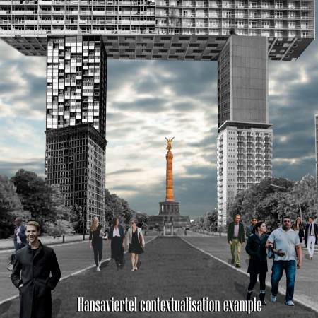 Stacked Housing Structure Reclaiming Urban Space