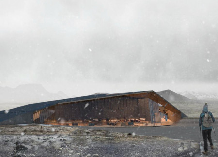 Geothermal Insights Through Tempered Glass and Concrete Slabs in a Volcanic Coffee Hub
