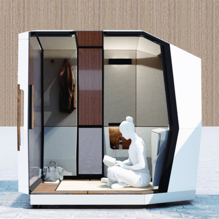 App-Accessible Retreat Featuring Flexible Lounge Seating