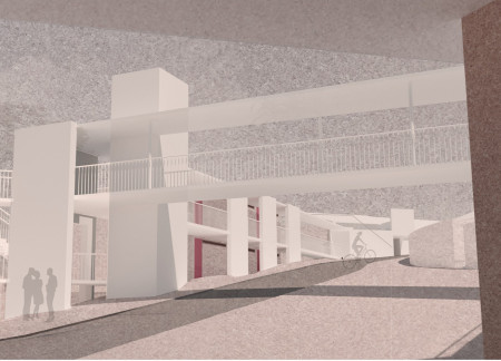 Charred Wooden Shingles and Local Stone Craft a Distinctive Culinary Hub and Community Space