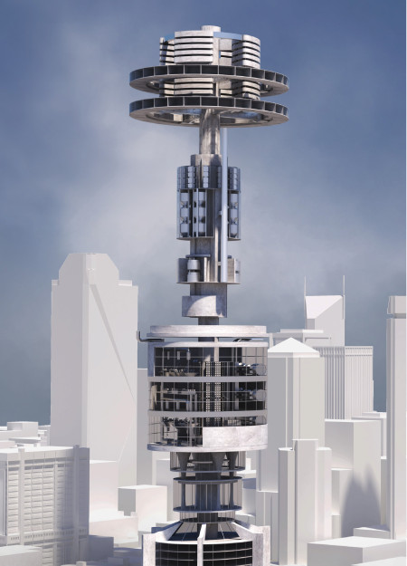 Vertical Farming and Waste-to-Energy Integration in a Modular Urban Habitat