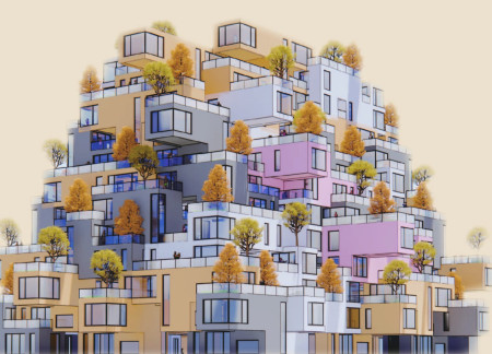 Community-Oriented Living Spaces with Environmental Resilience