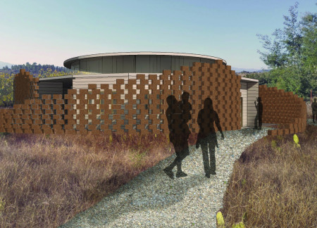 Cork Brick Walls and Flexible Spaces Uniting Community Interaction