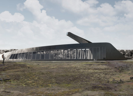 Curved Steel Enclosure Enhances Cave Access and Visitor Experience