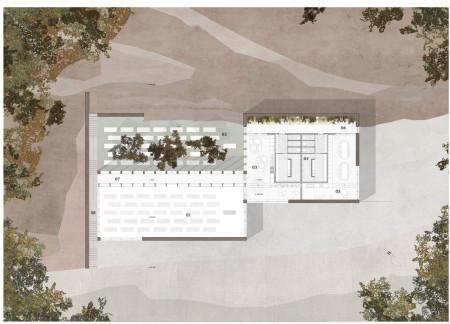 Rammed Earth Sanctuary Framing Tranquil Views in a Mountain Retreat