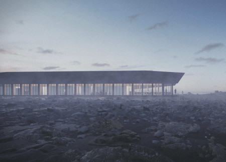 Carbonized Timber and Trapezoidal Roofs in a Volcanic Landscape