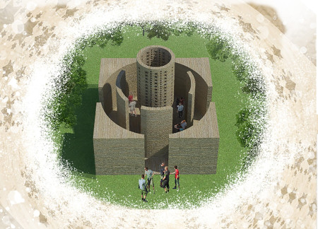 A Journey from Square to Circular with Symbolic Light and Motifs