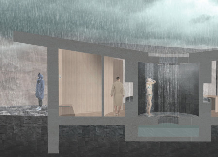 Geothermal Wells and Metallic Pipes Enhancing Sensory Experiences in Icelandic Nature