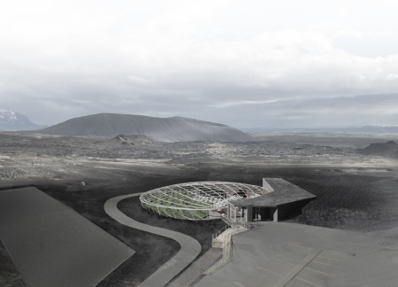 Volcanic Ash and Etfe Enclosure Creating a Sustainable Greenhouse and Culinary Experience