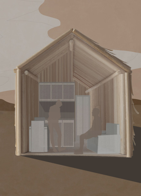 Charred Wooden Shingles and Solar Integration in a Multi-Family Urban Dwelling