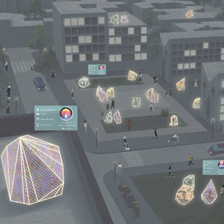 Self-Mounting Booths with Augmented Reality for Community Engagement