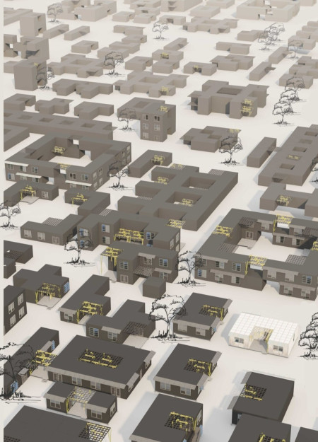 Elevated Modular Homes with Efficient Rainwater Filtration and Flexible Components