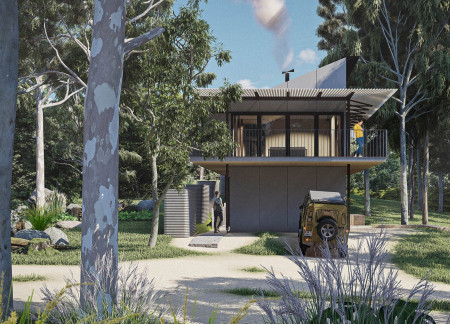 Adapting to Nature with Plywood and Compressed Panels in Modular Housing